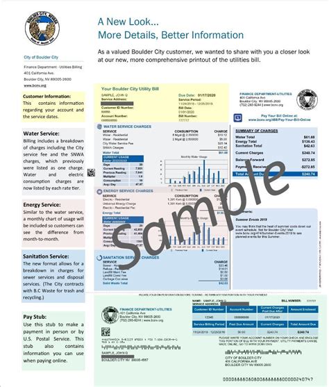 city of boulder city utilities.